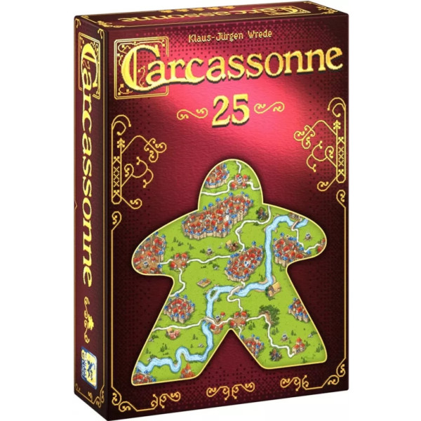 Boîte du jeu Carcassonne 25ème Anniversaire Rétro