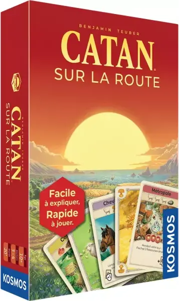 Catan Sur la Route - le Jeu de Cartes