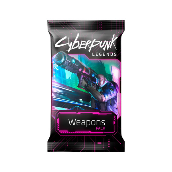 Boîte du jeu Cyberpunk Legends - Weapons