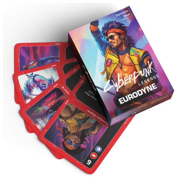 Boîte du jeu Cyberpunk Legends - Young Eurodyne Deck