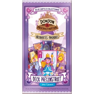 Donjon & Procrastination : S2 Découvertes Magiques : Deck Préconstruit - 1 joueur