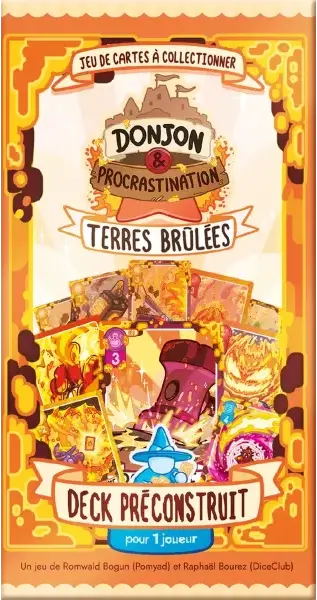 Donjon & Procrastination : S5 Terres Brûlées : Deck Préconstruit - 1 joueur