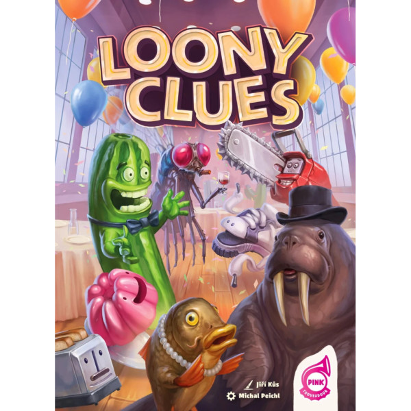 Boîte du jeu Loony Clues (Version Anglaise)