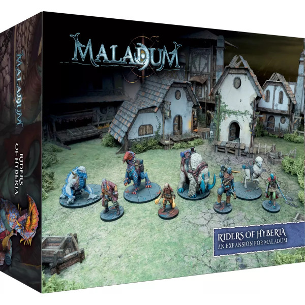Boîte du jeu Maladum : Riders of Hyberia - Extension