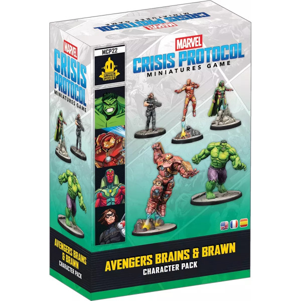 Marvel Crisis Protocol : Avengers Brains & Brawn - Character Pack