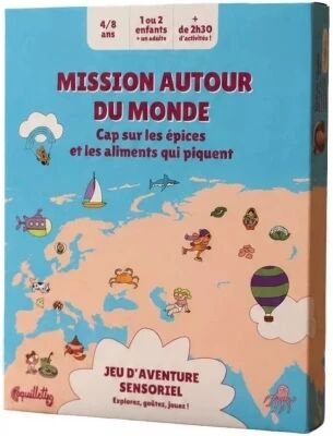 Mission Autour du Monde - Cap sur les Épices et les Aliments qui Piquent