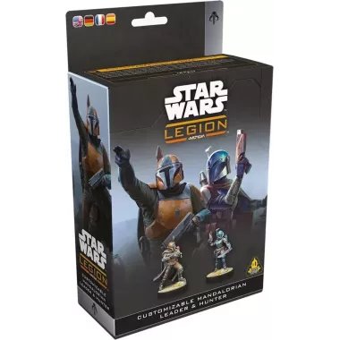 Star Wars : Légion - Customizable Mandalorian Leader & Hunter - Extension Commandant / Agent