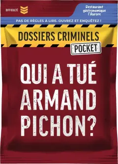 Dossiers Criminels Pocket : Qui a Tué Armand Pichon ?