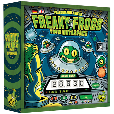 Freaky Frogs From Outaspace - Version Anglaise