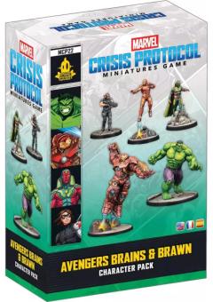 Marvel Crisis Protocol : Avengers Brains & Brawn - Character Pack