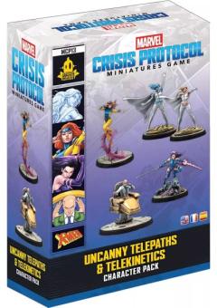 Marvel Crisis Protocol : Uncanny Telepaths & Telekinetics - Character Pack
