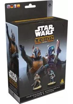 Star Wars : Légion - Customizable Mandalorian Leader & Hunter - Extension Commandant / Agent